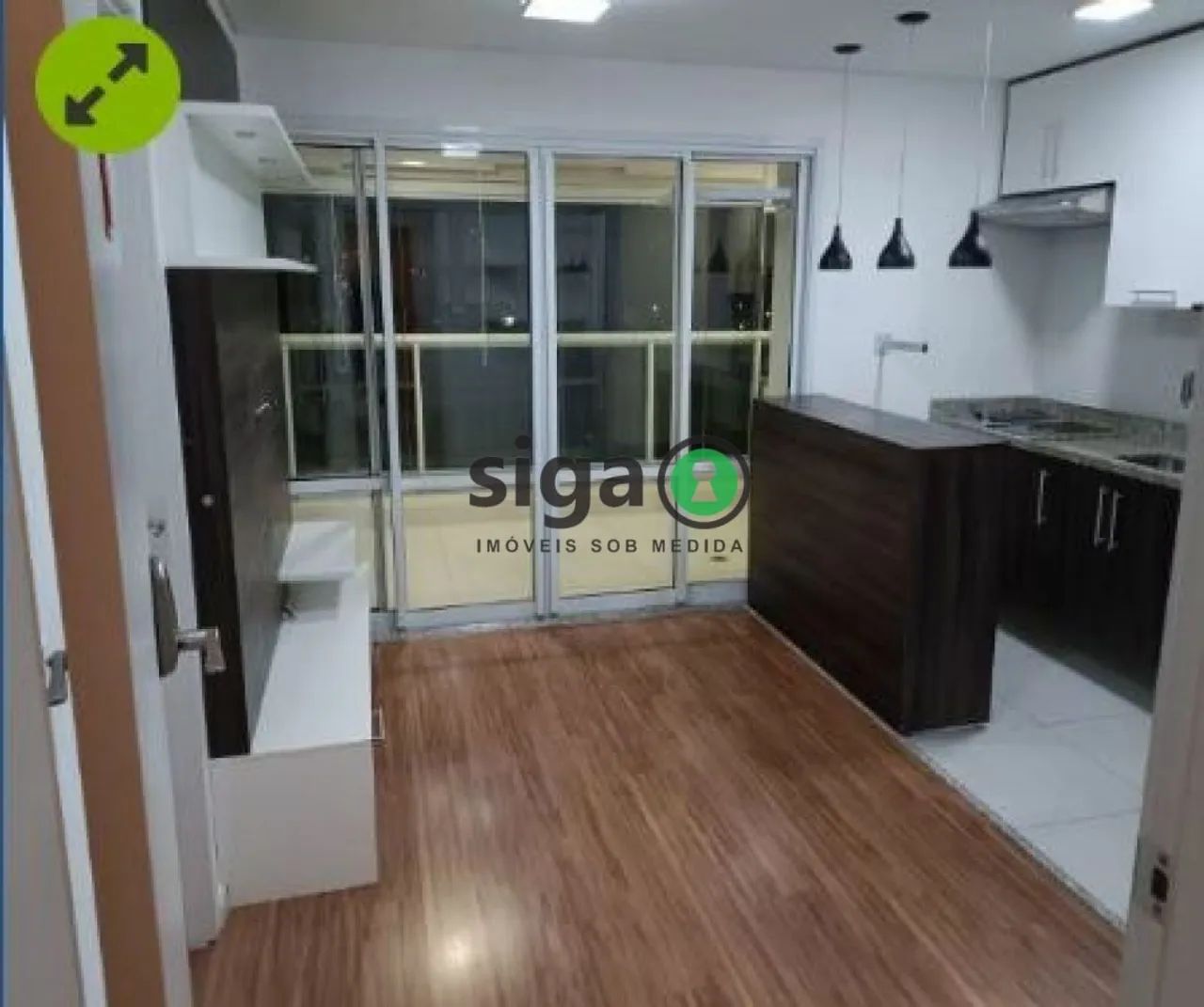 APARTAMENTO MOBILIADIO COM 1 QUARTO, 1 VAGA, PROX CAMPO BELO - Foto 2