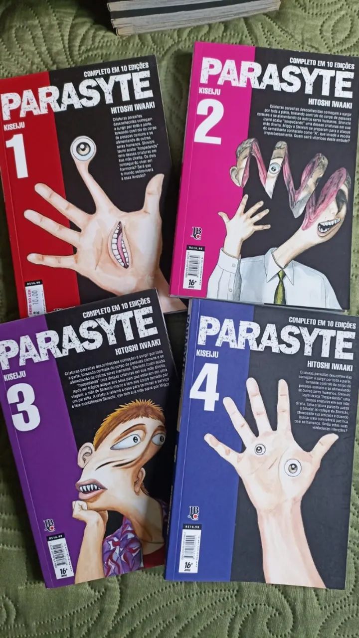 Mangá Parasyte 1- 8 - Foto 3