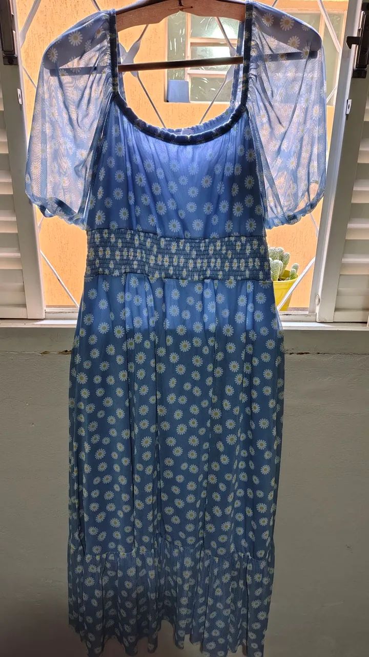 Vestido MIDI Margaridas G