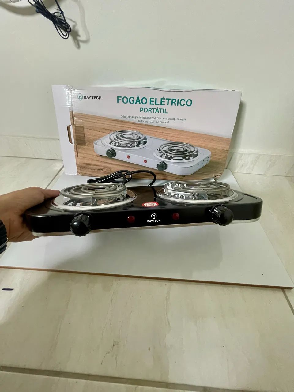 Fogão elétrico 2 bocas - Foto 4