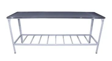 AL - BANCADA INOX  190X55 COM BASE EM EPOX