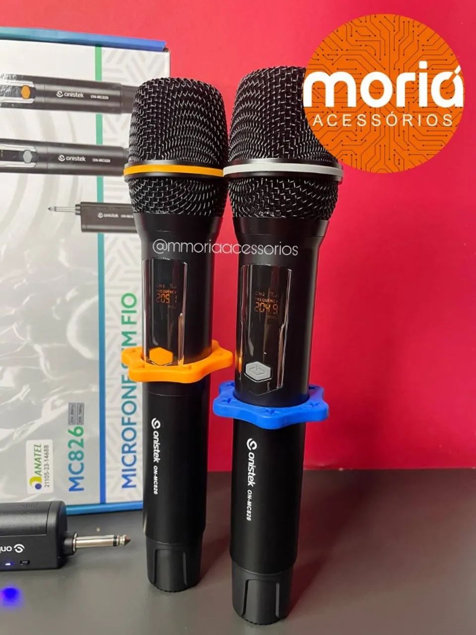 Microfone Duplo Sem Fio - Foto 3