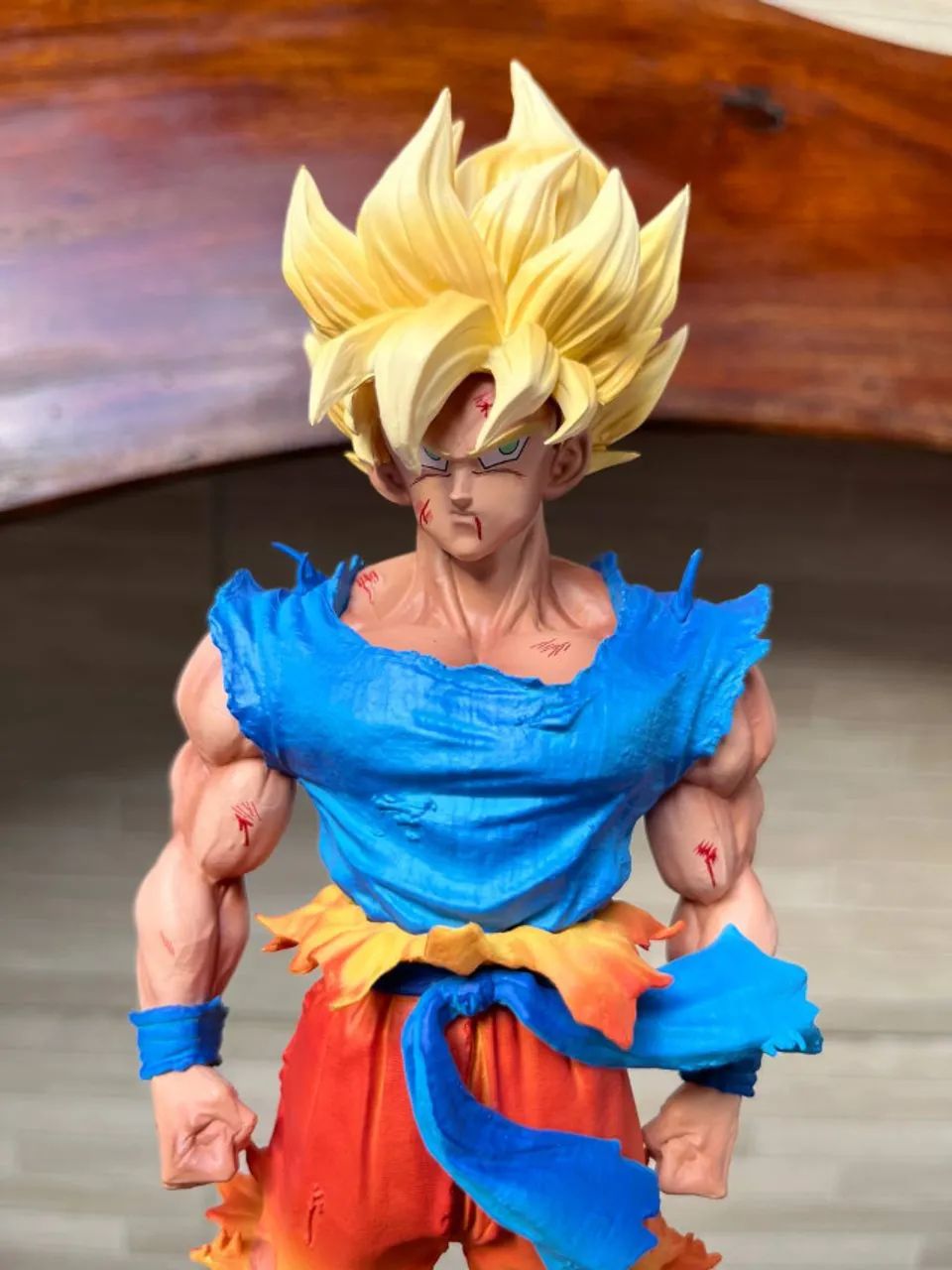 Action Figure Dragon Ball - Goku SJJ 27cm Com 2 Heads - Foto 5