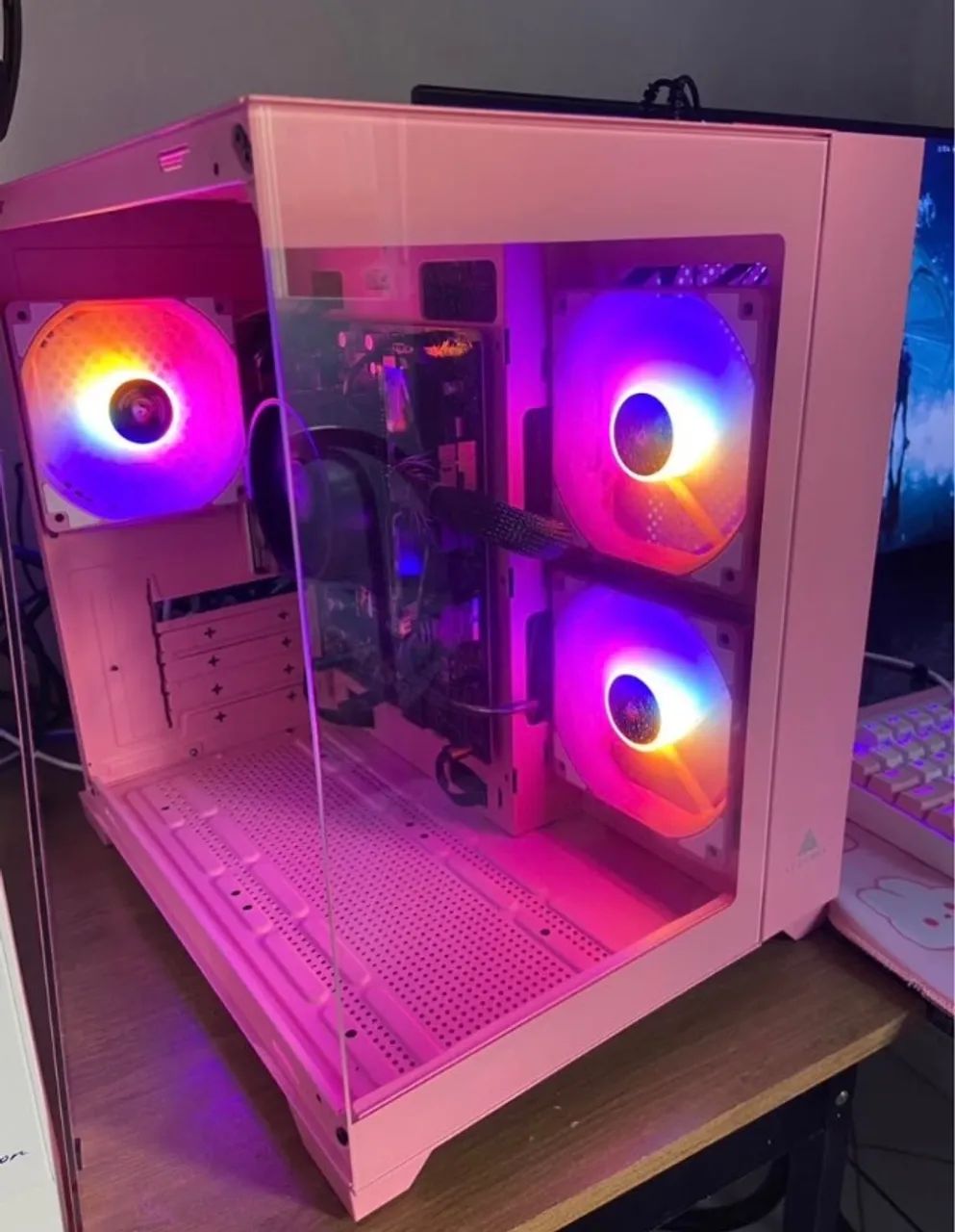 PREÇO IMPERDIVEL Pc Gamer Rosa Completo - Foto 2