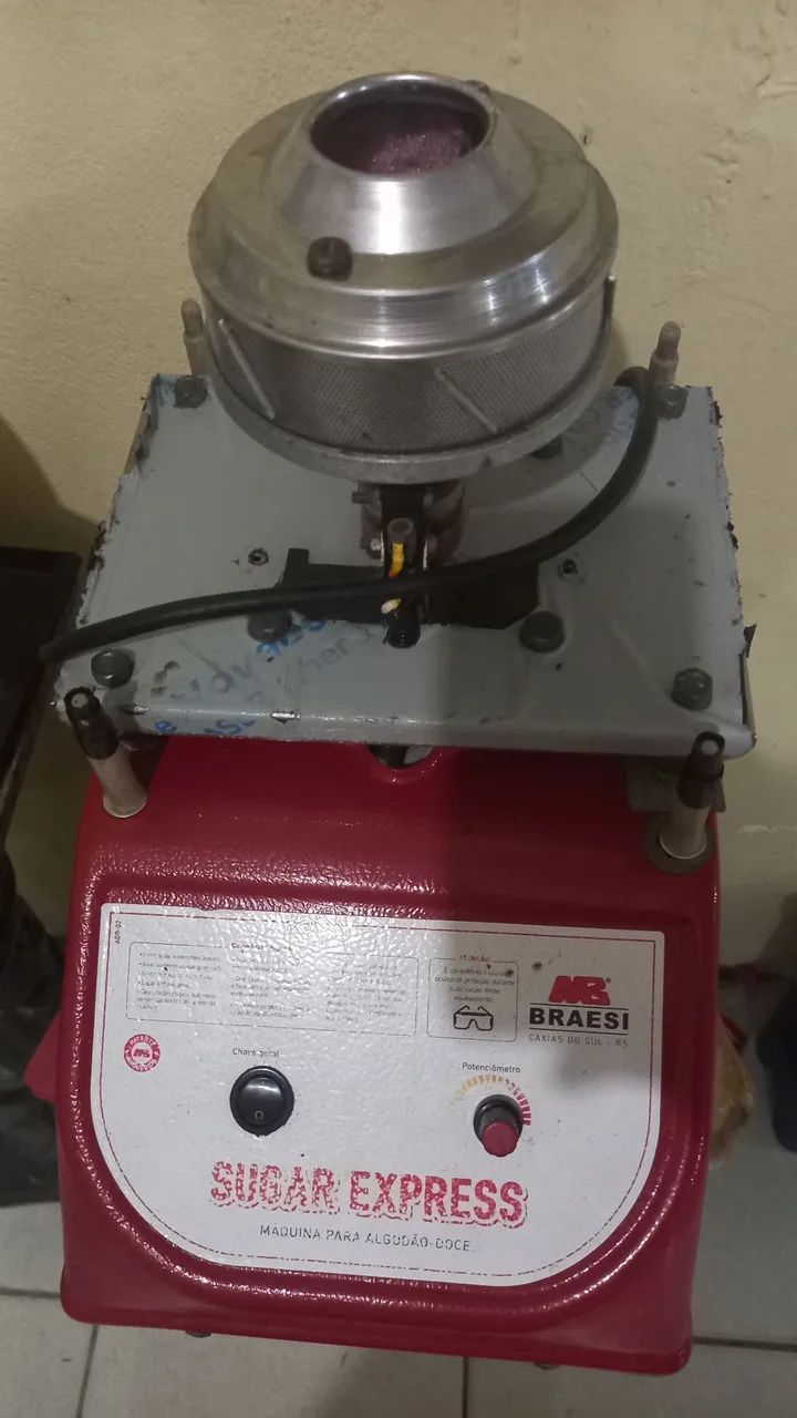 Maquina de algodao doce 