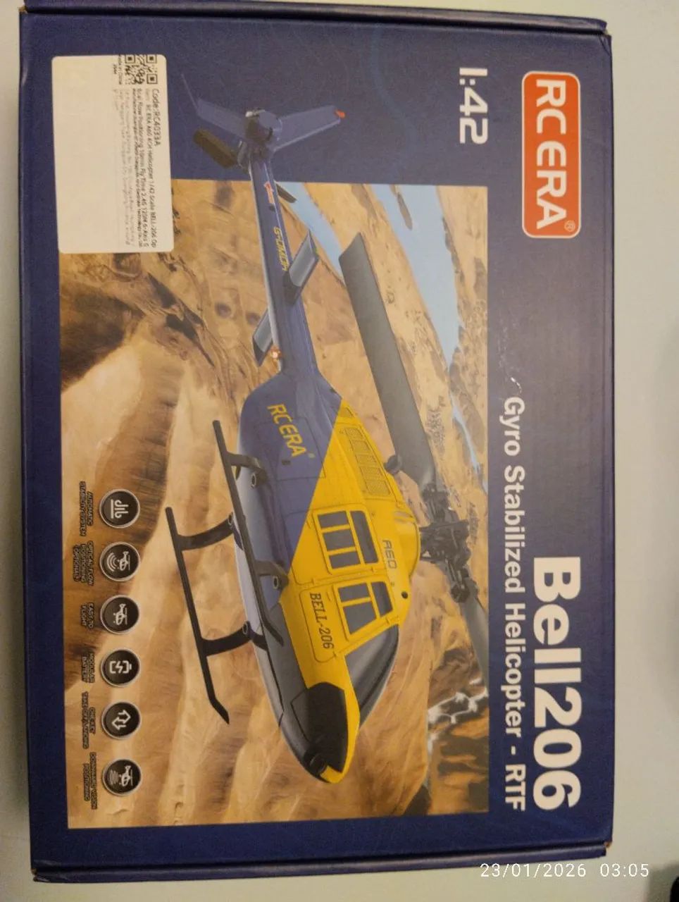 Rc era a60  Bell 206