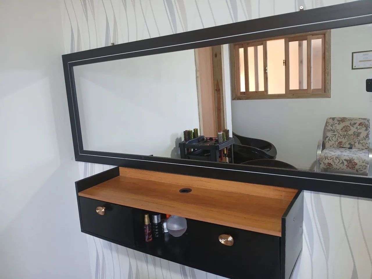 Bancada para salão ou barbearia