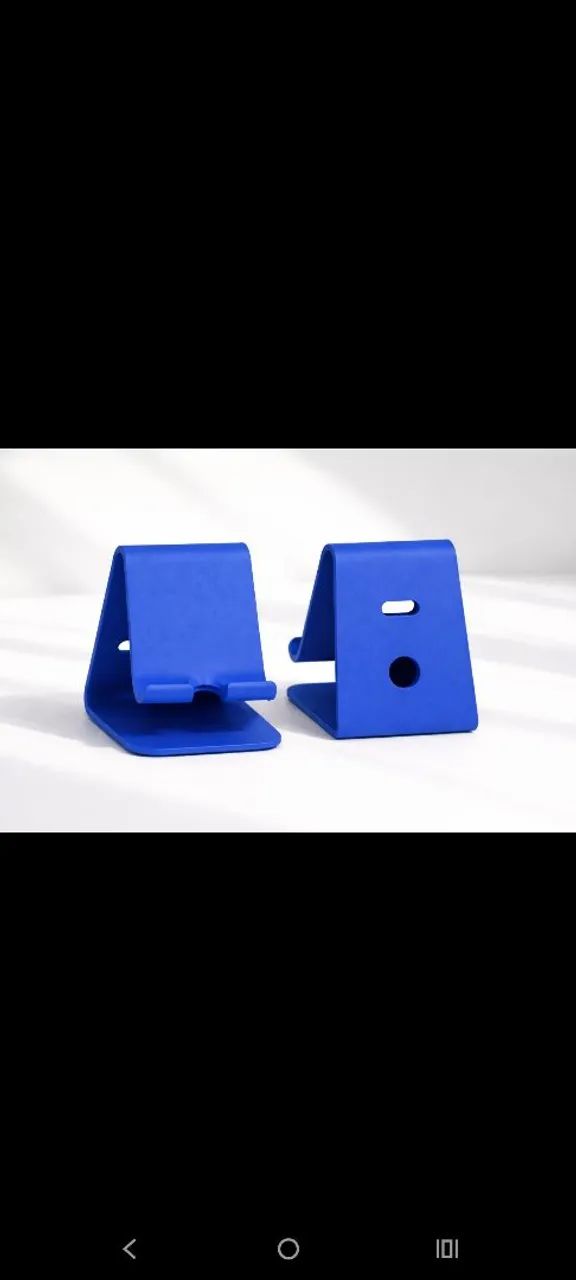 Suporte para Celular com abertura para cabo USB - Foto 2