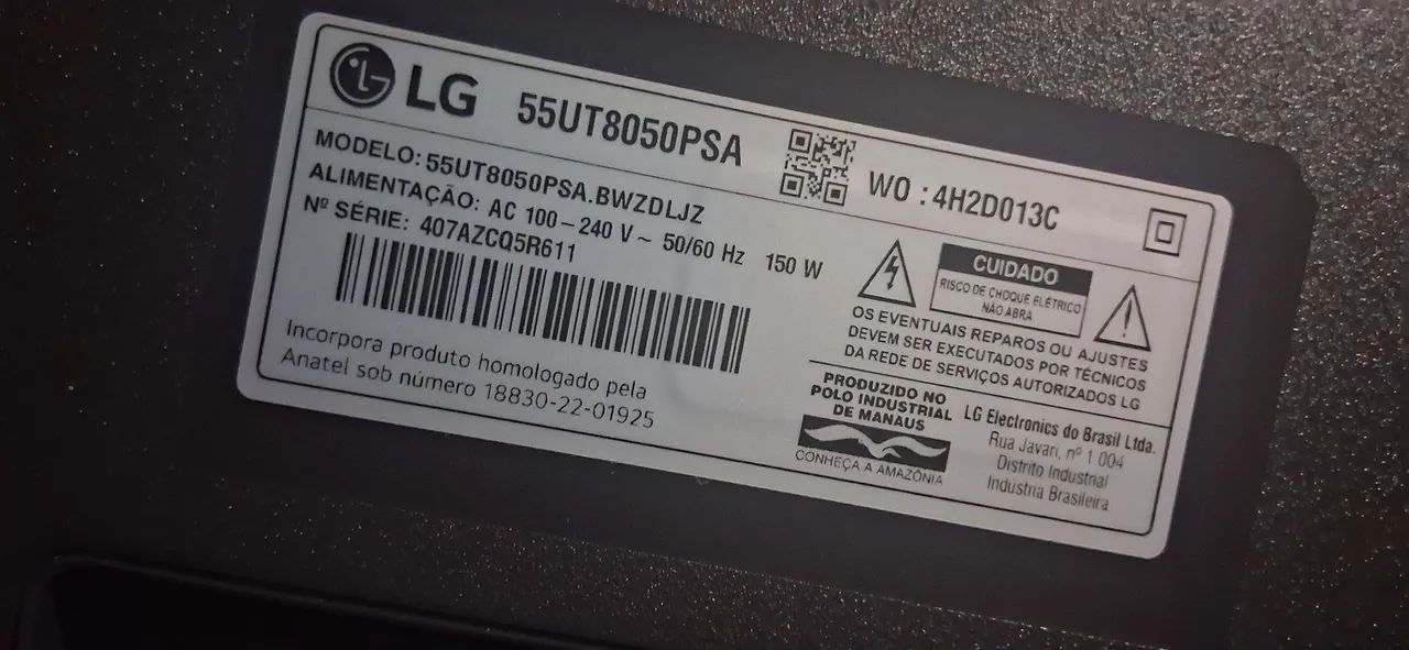 Tv LG 55 UHD 4K .TELA COM DEFEITO( *) - Foto 3