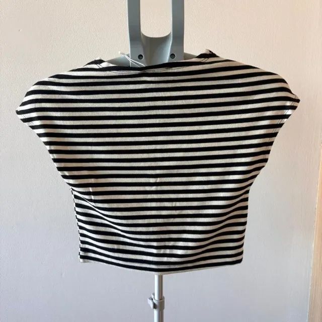blusa listrada zara - Foto 2