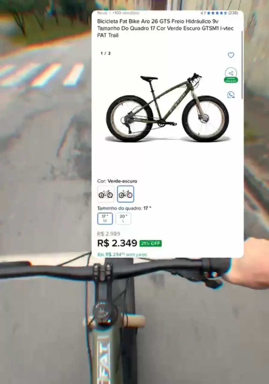Bicicleta Fat Aro 26 - Foto 4