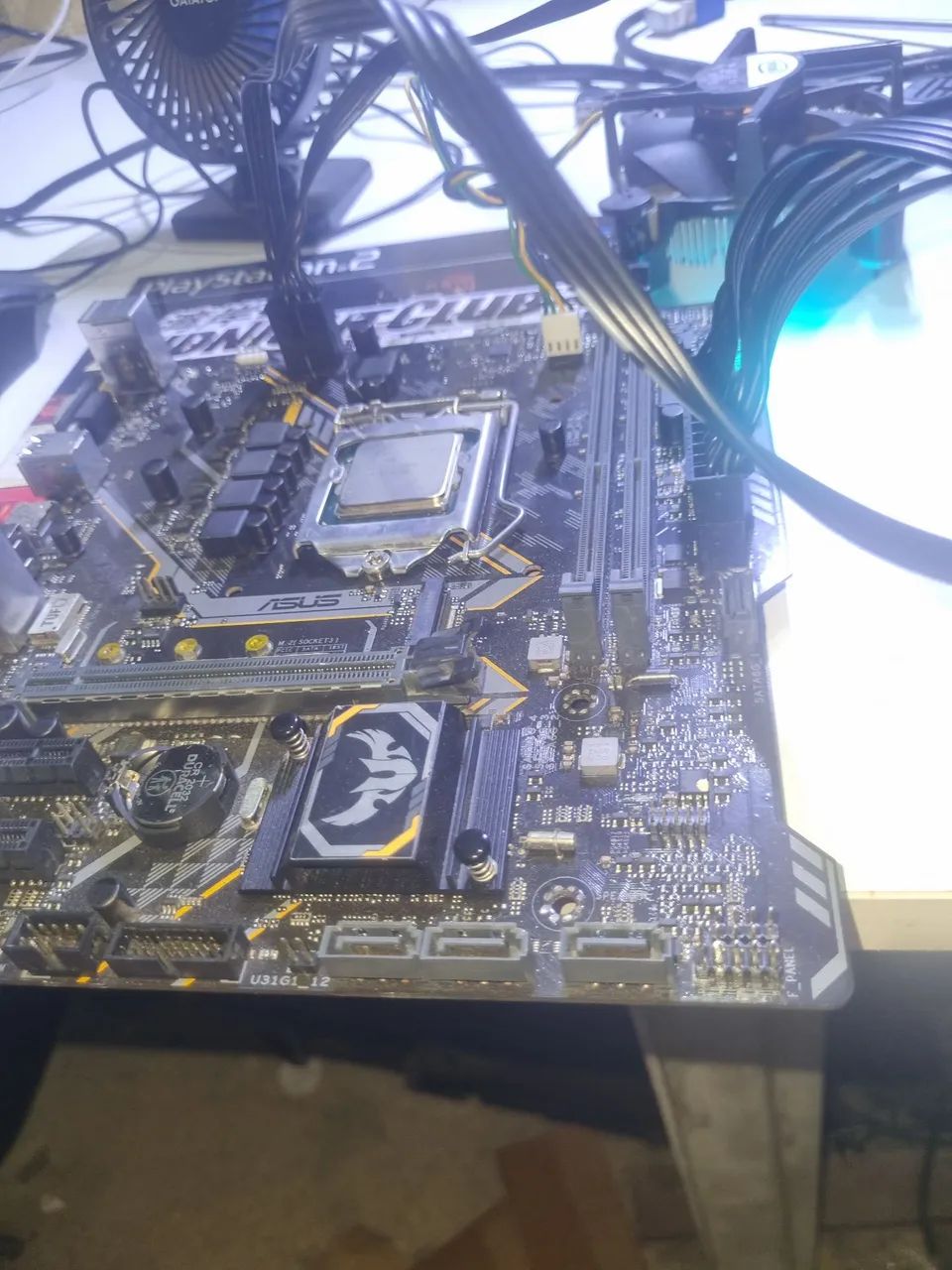 Placa mae Asus h310m-plus i3 defeito - Foto 4
