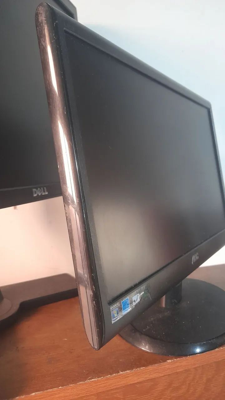 Monitor LCD LED AOC E950SWN 18,5 polegadas LG  - Foto 3