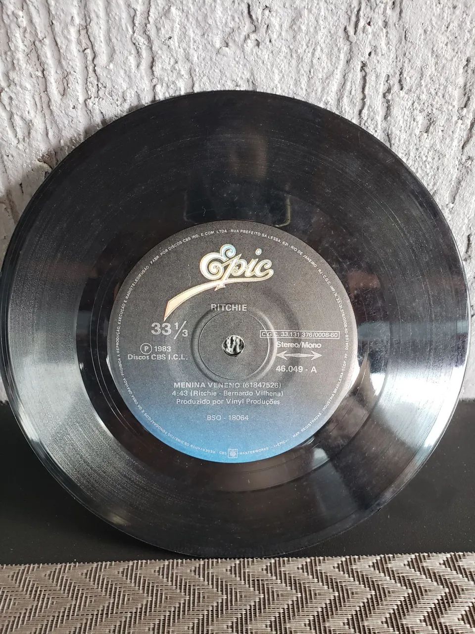 Disco pequeno de vinil  - Foto 3