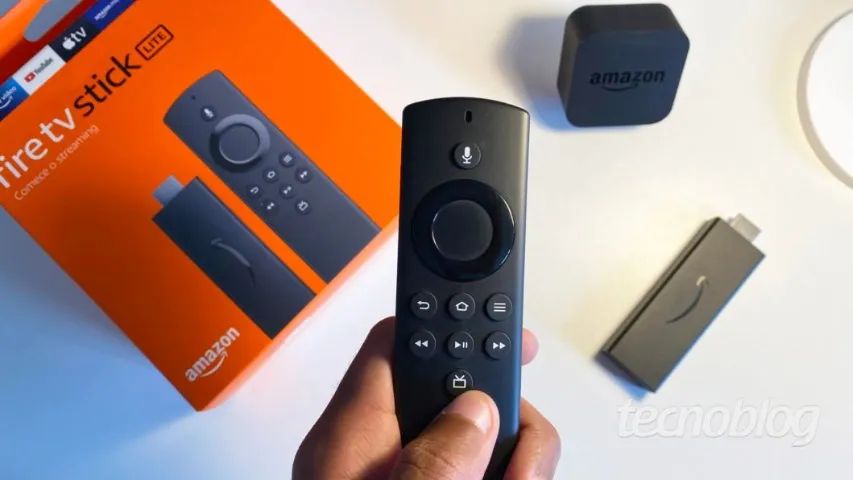 Fire Stick TV Lite Transforme sua TV normal em smart assista séries - Foto 4