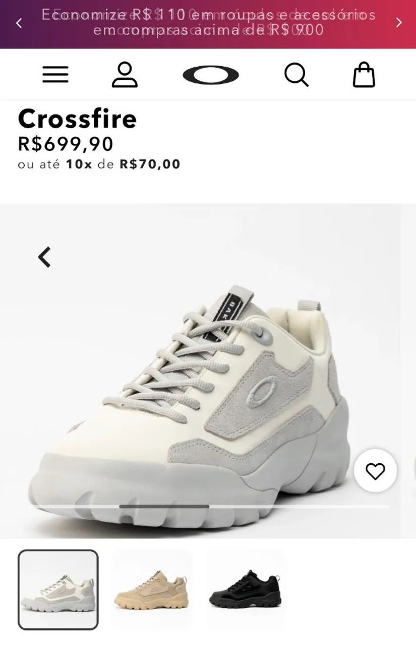 Tênis Oakley lunar rock - Foto 5