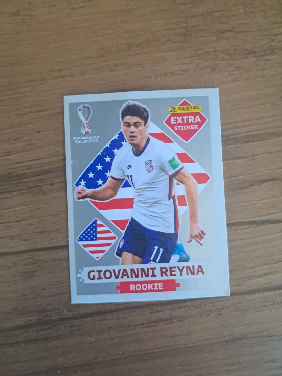 Figurinha legend prata Copa 2022