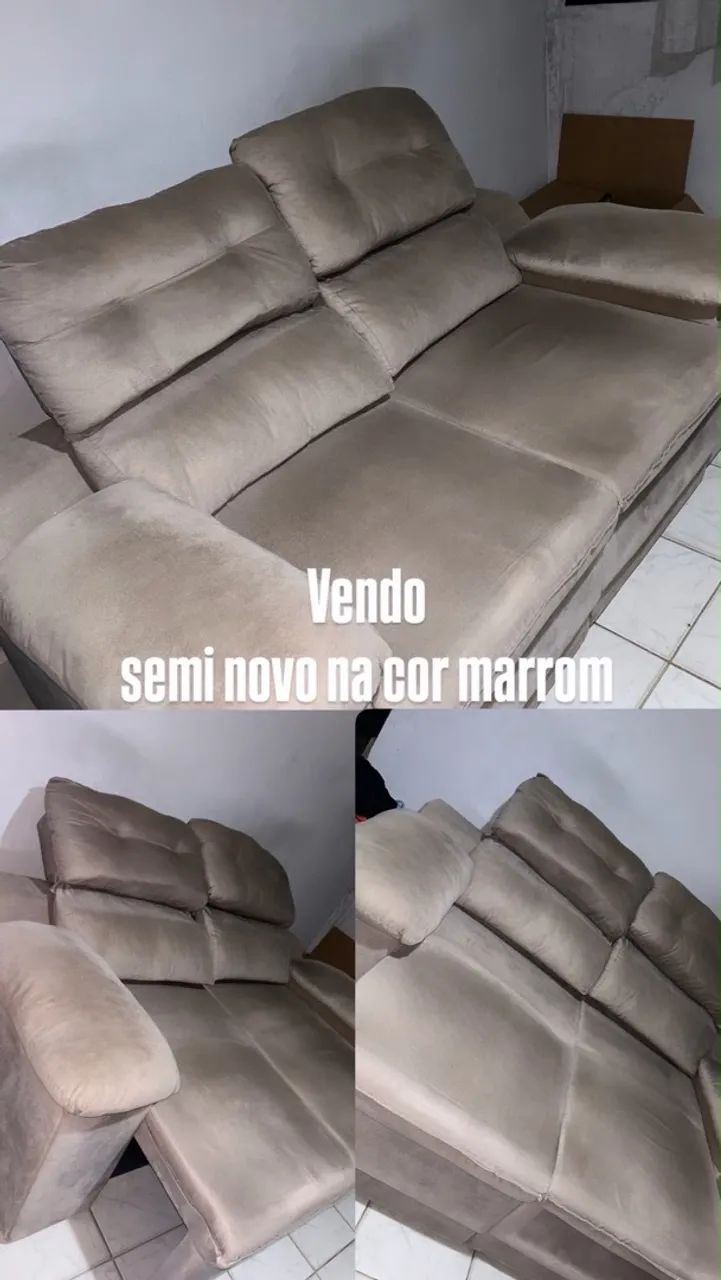 Sofá semi novo 