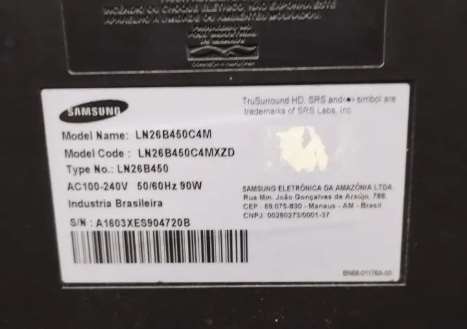 Alto Falantes Par Tv Samsung Ln26b450 - Usado  - Foto 3
