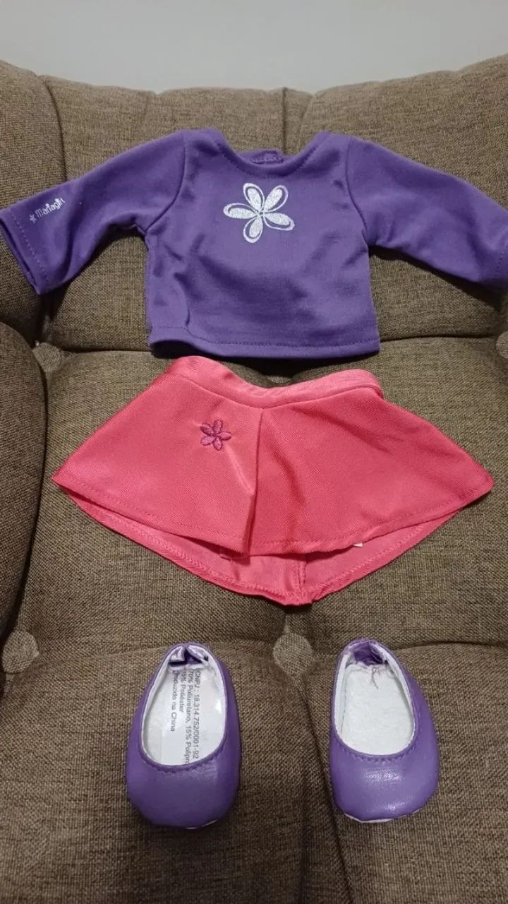 Conjunto de roupa para boneca Maria Girl