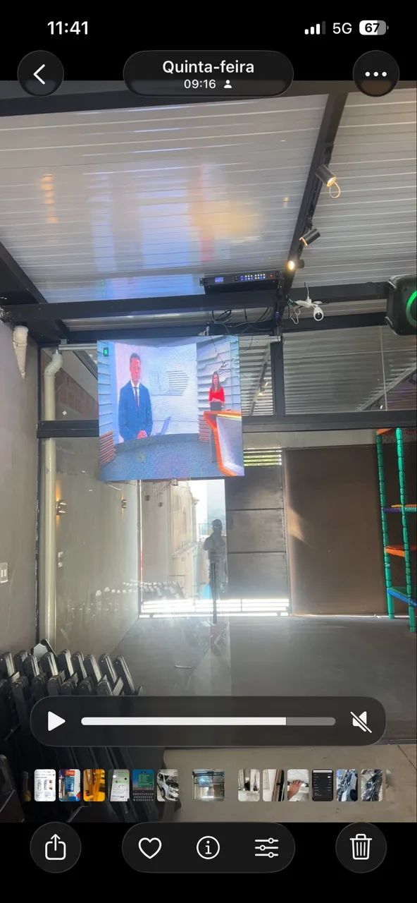 Telão indoo p2.9
