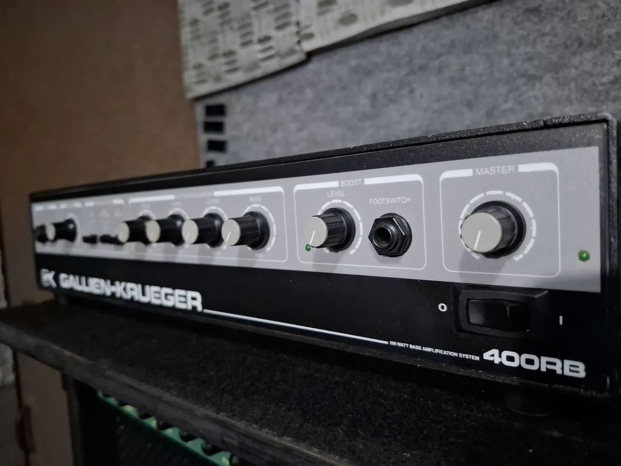 Amplificador Gallien kruegger Gk400 novíssimo  - Foto 3