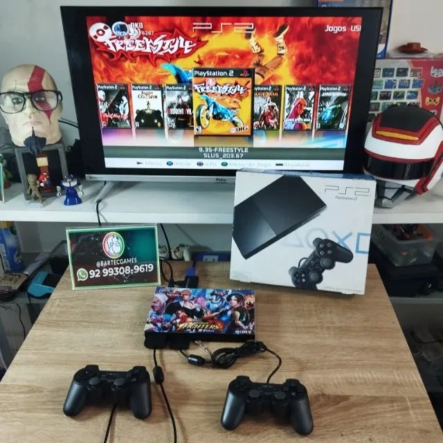 Ps2 completo cheio de jogos - Foto 2