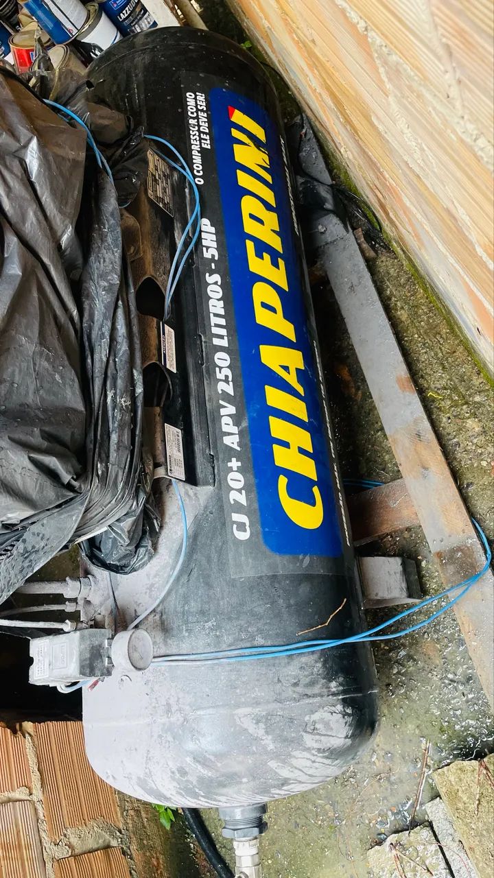 Vendo Compressor de Ar Chiaperini 250L - Foto 4