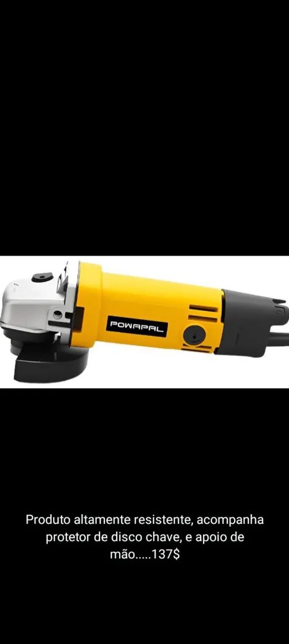 Esmerilhadeira lixadeira elétrica 220v/650w - Foto 2