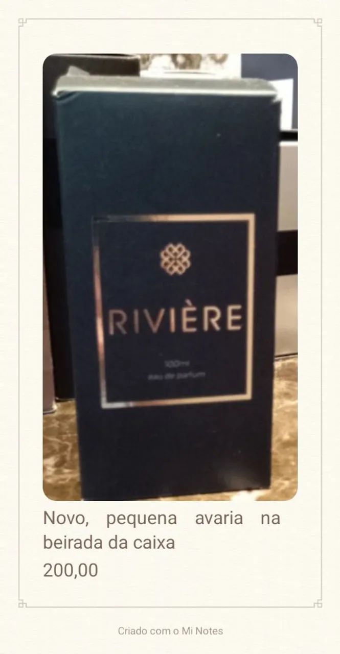 Perfume Rivière Parfum 100ml