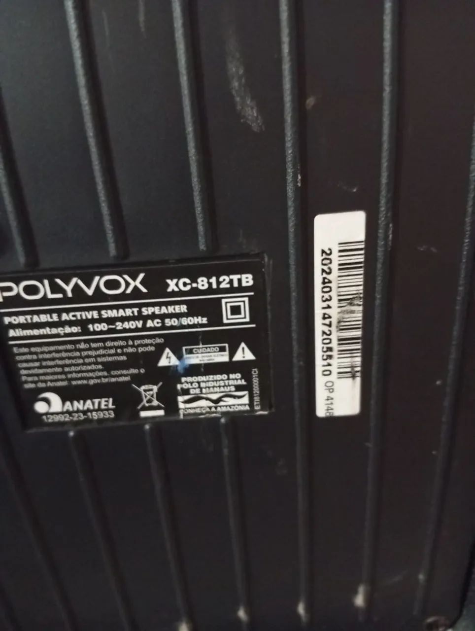 Caixa de som polyvox 600