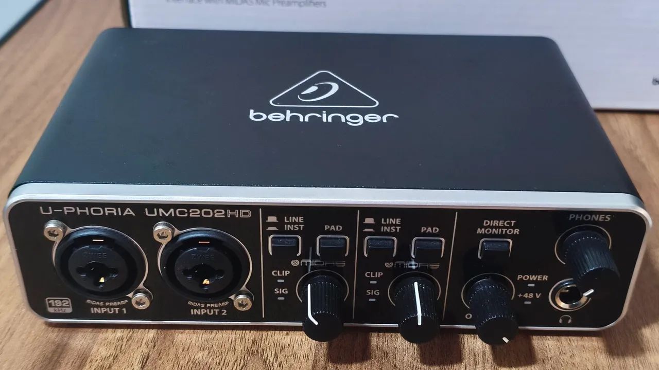 Interface de áudio - UPHORIA UMC202HD