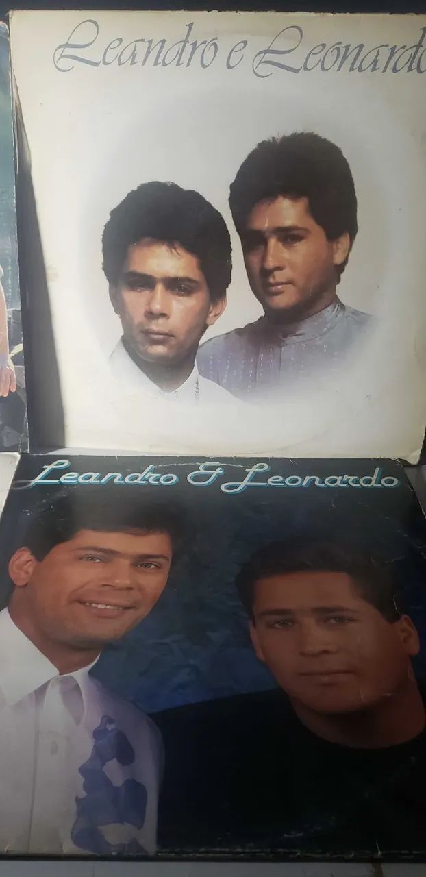 Lote LPs Leandro & Leonardo (Vol. 1, 3, 4 e 5) - Clássicos Sertanejos - Foto 2