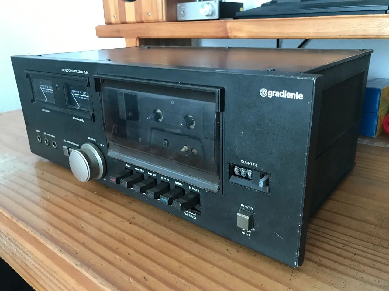 Tape Deck Gradiente S96 (toca fitas) - Foto 3