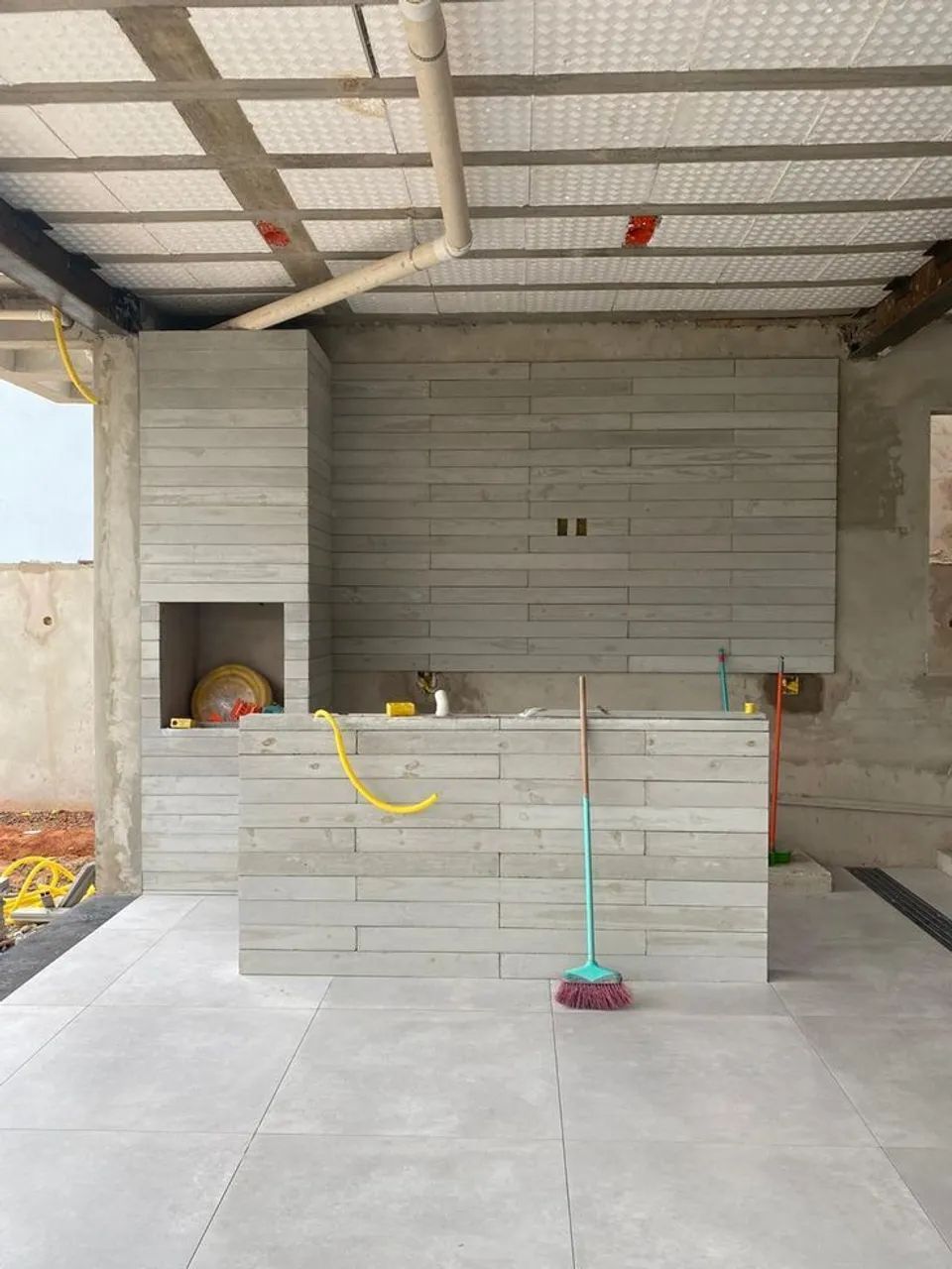 Ripado de concreto concreto - m² 