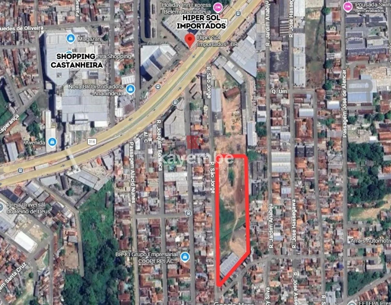 TERRENO COMERCIAL em BELÉM - PA, CASTANHEIRA