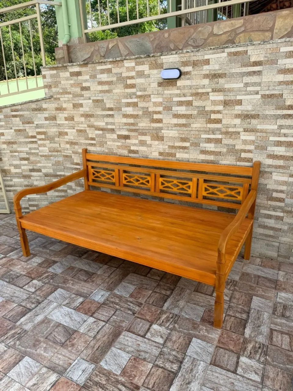 Banco Surubão Madeira Rustica - Foto 5