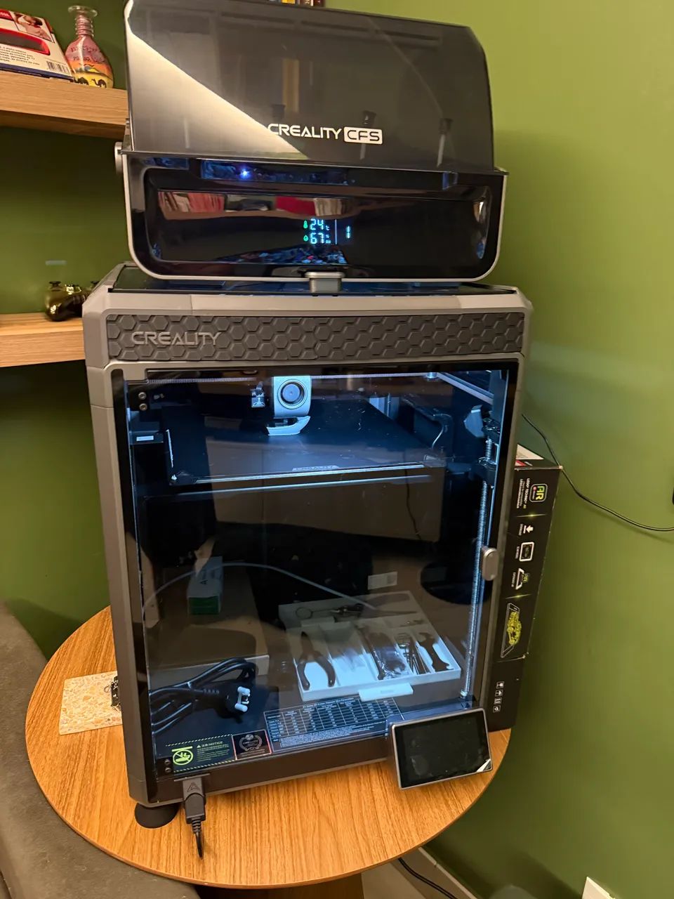 Impressora 3d Creality K1 Max + CFS