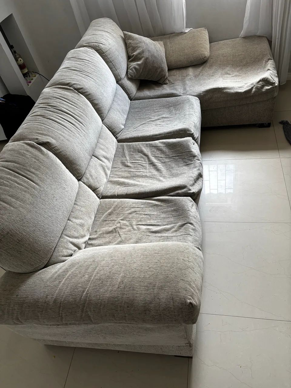 Vende-se sofá em formato L - 5 lugares - Foto 2