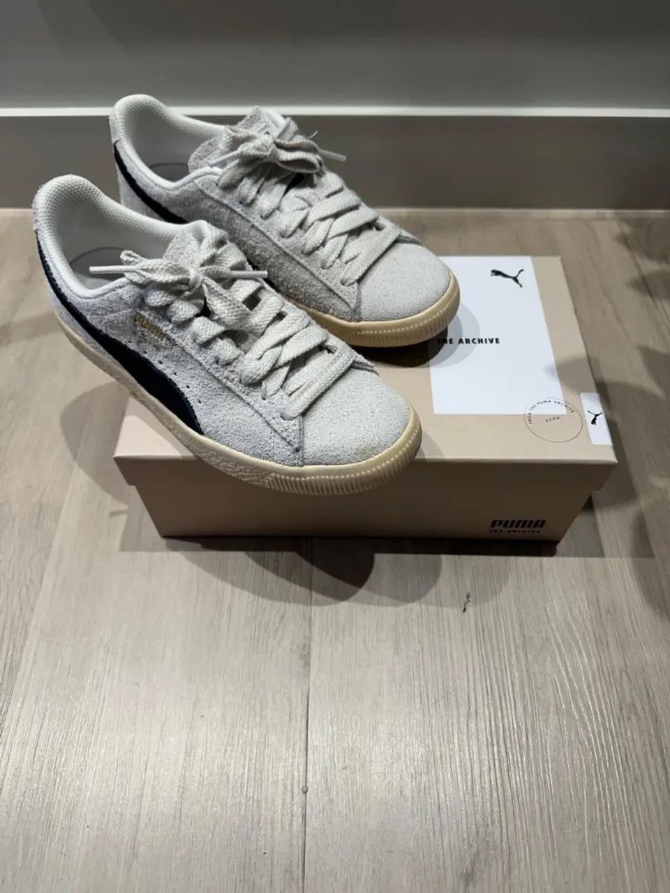 Puma Clyde Hairy - Tam 37 - Foto 2