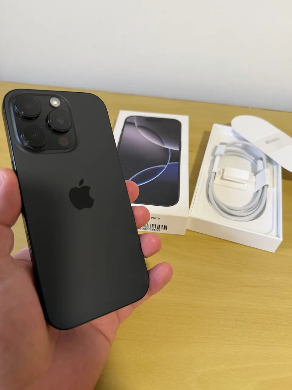 iphone 16 Pro 256gb Preto Novíssimo + 3 capas  - Foto 3