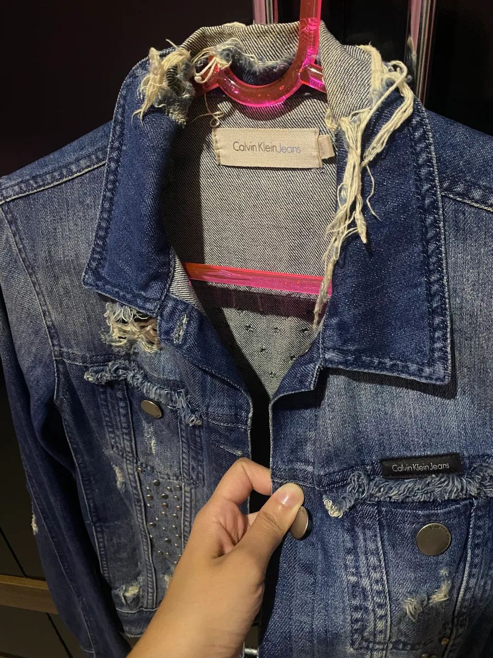 Jaqueta Calvin Klein Jeans feminina  - Foto 3