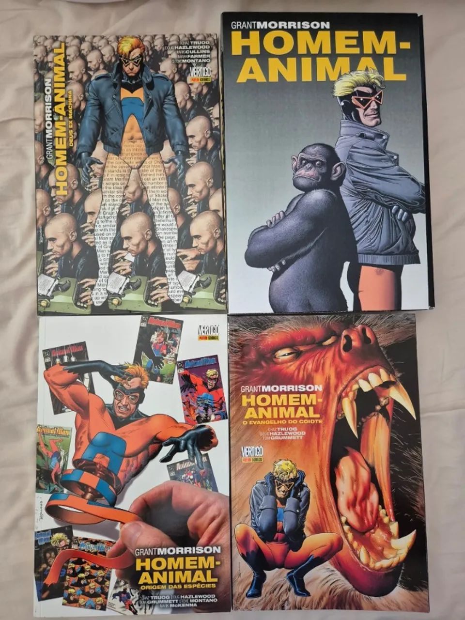 Coleção completa Homem-Animal fase Grant Morrison + Box - Livros e