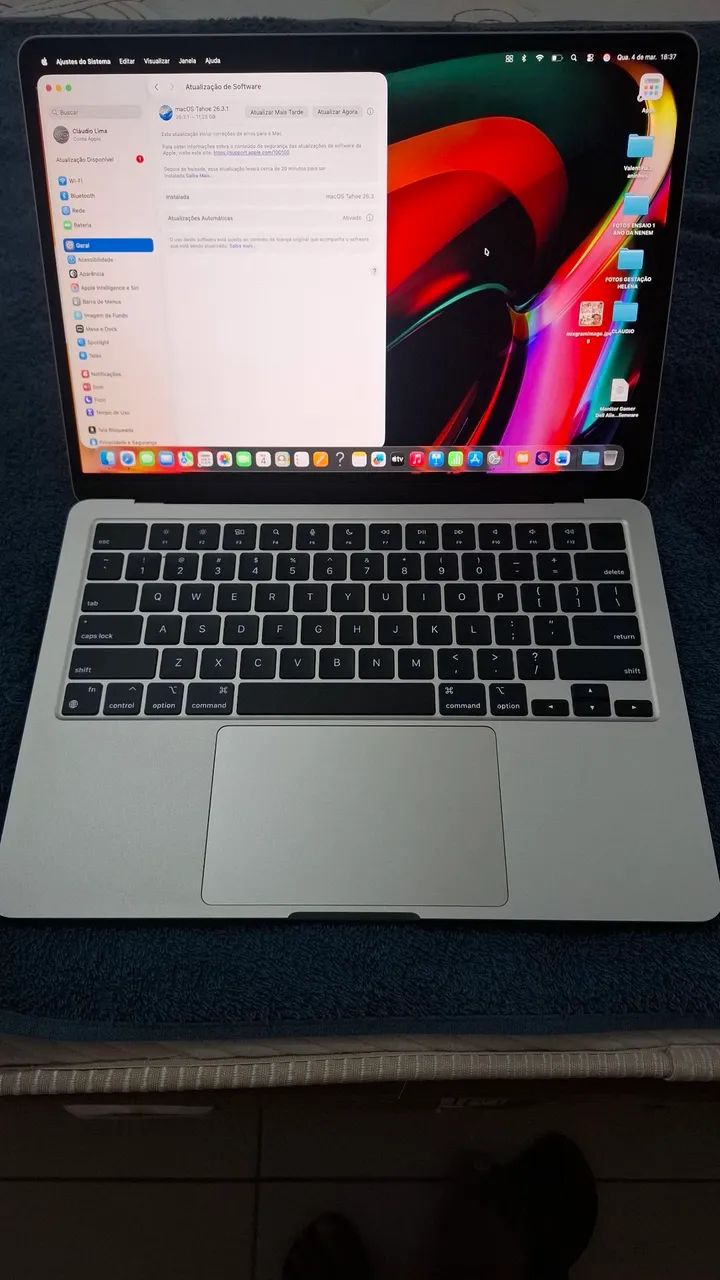 MACBOOK AIR M2 16gb RAM - Notebooks - Samambaia Sul (Samambaia