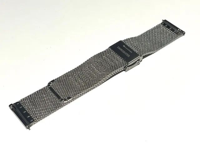 pulseira relógio mesh milanese aço inoxidável 20mm - Foto 2