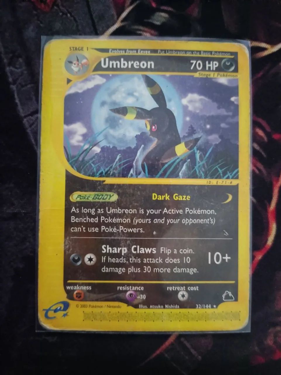 Umbreon (032/144) Skyridge Pokémon TCG Original - Foto 2