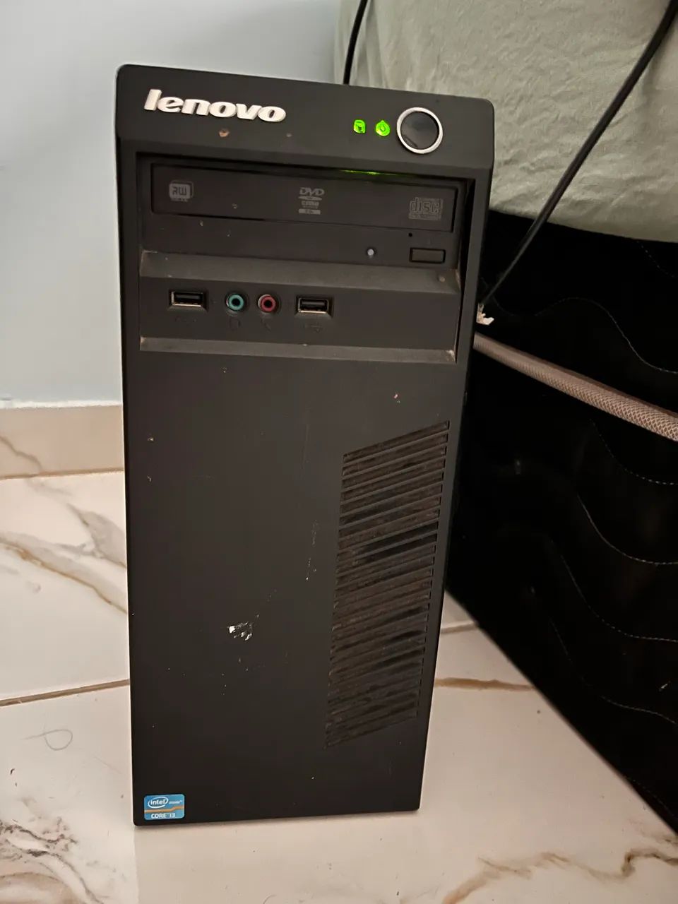 Pc lenovo, acompanha monitor, mouse e teclado  - Foto 2