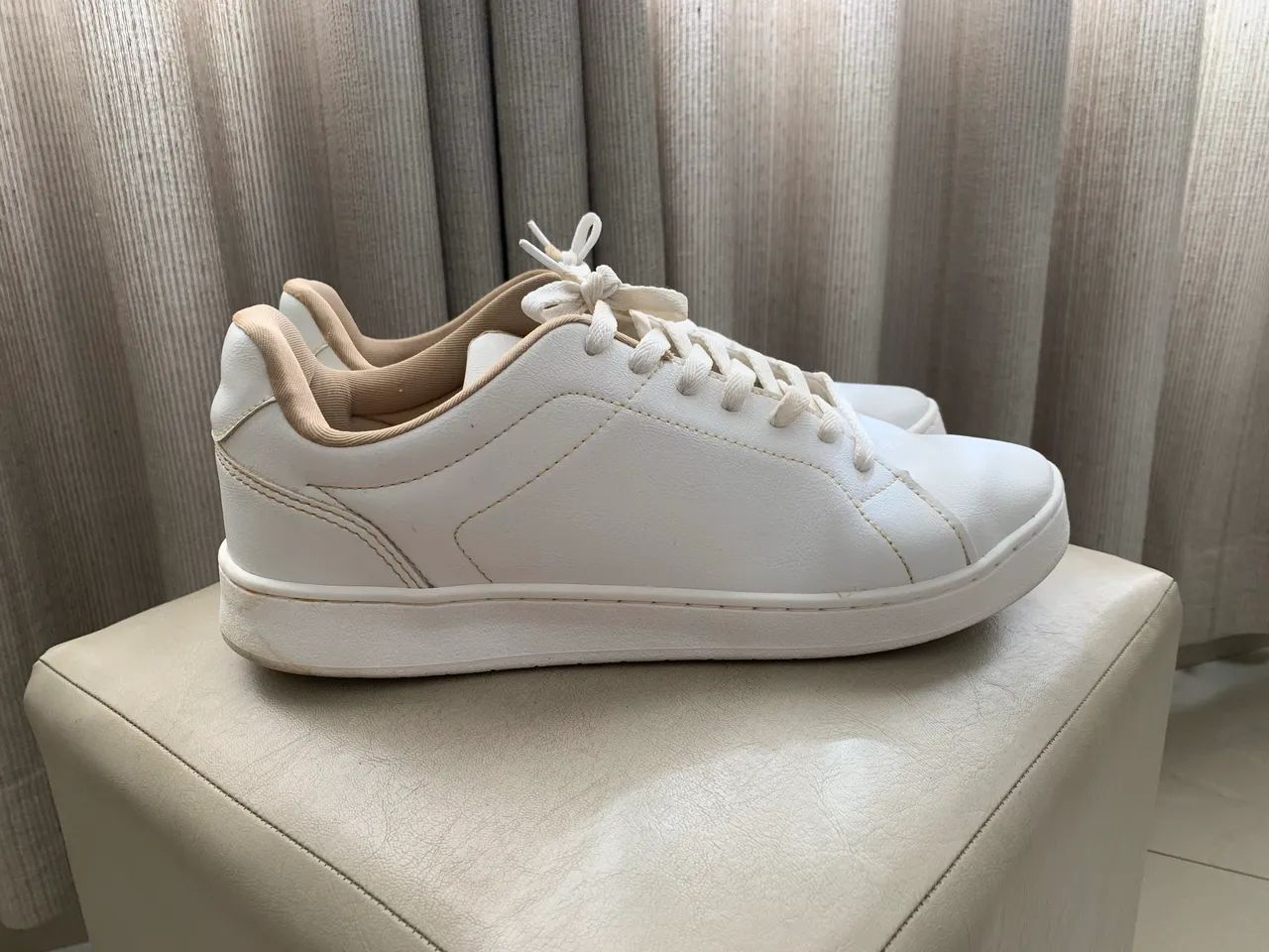 Tênis Casual Branco N42 - Foto 2