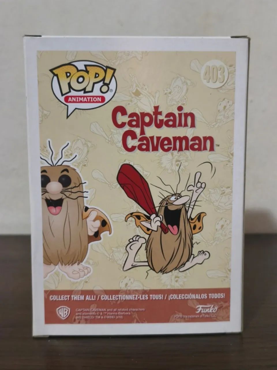 Funko Pop Captain Caveman 403 Capitão Caverna Hanna Barbera - Foto 3
