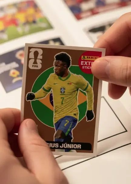 Figurinha Extra Legend Vini Júnior Bronze Copa 2026